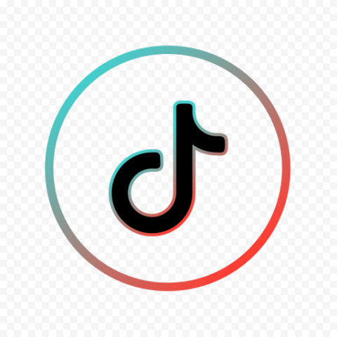 tiktok gradient no background