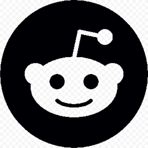 reddit round logo rubber stamp reddit icon