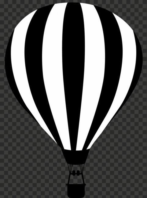 airship white and black 