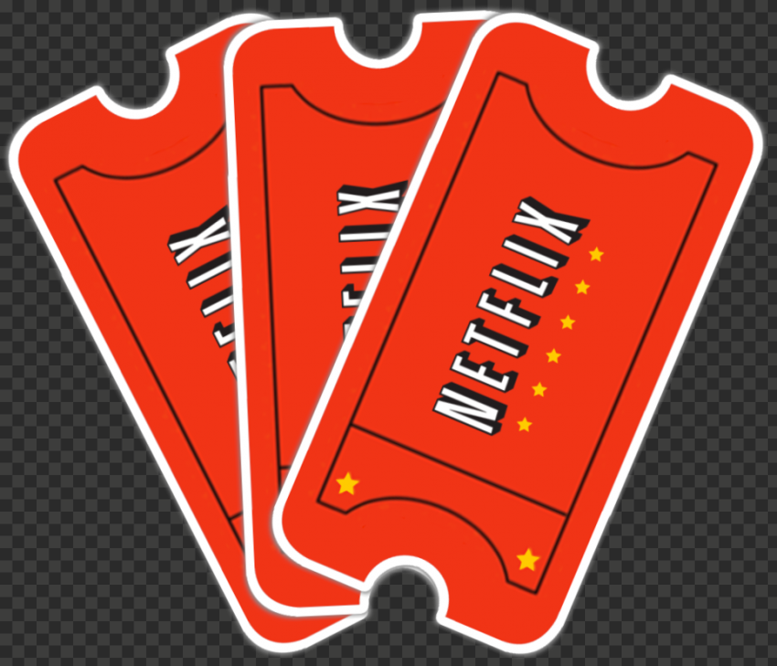 Netflix Tickets Illustration   Free 