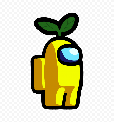 among us leaf hat png