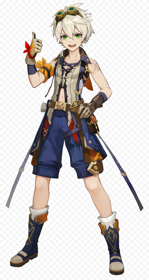 genshin impact character transparent image free 