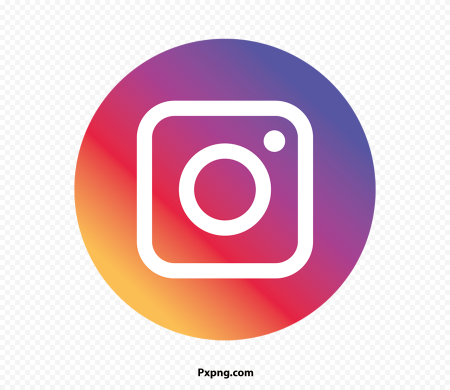 HD instagram round logo PNG