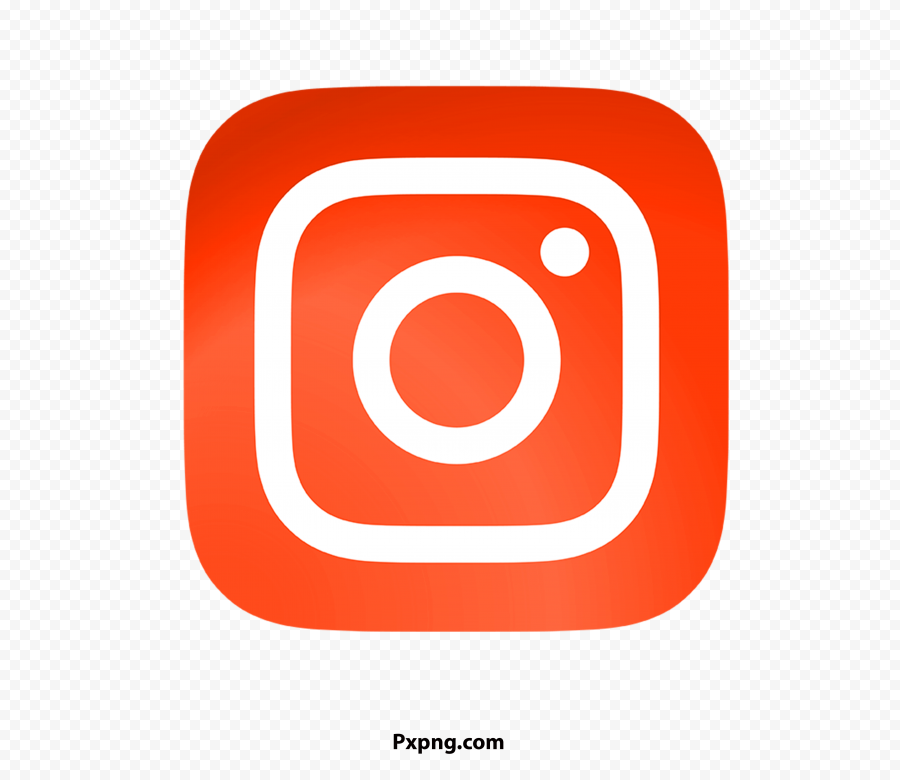 HD Red instagram logo Background PNG