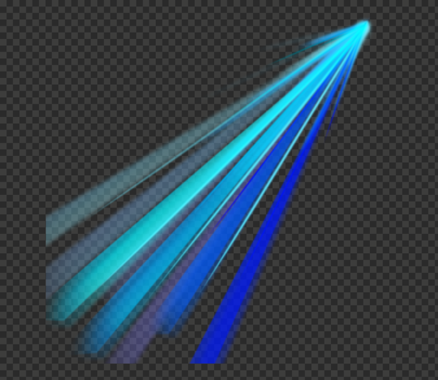 HD Laser Light Effect Abstract background Transparent