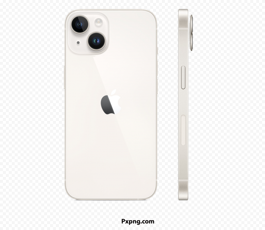 Apple iPhone 14 Plus Starlight color PNG