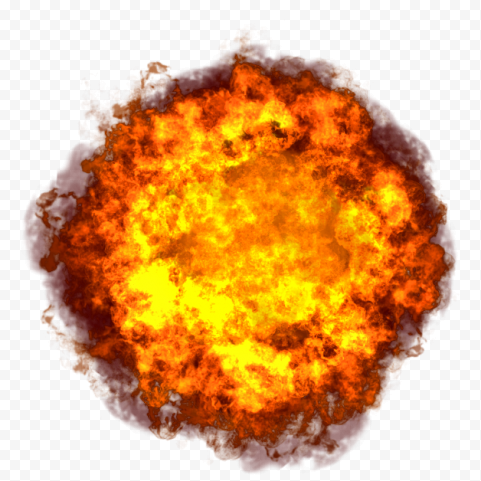 round burning fire, Explosion Computer file, Explosion, orange, circle png