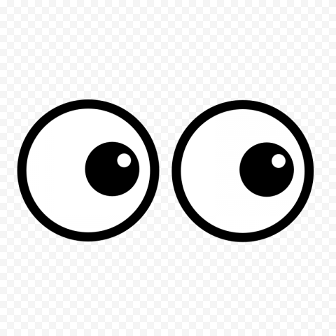transparent cartoon eyes 9