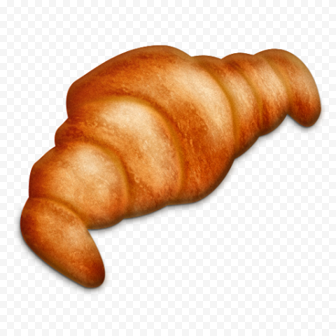 croissant drawing PNG