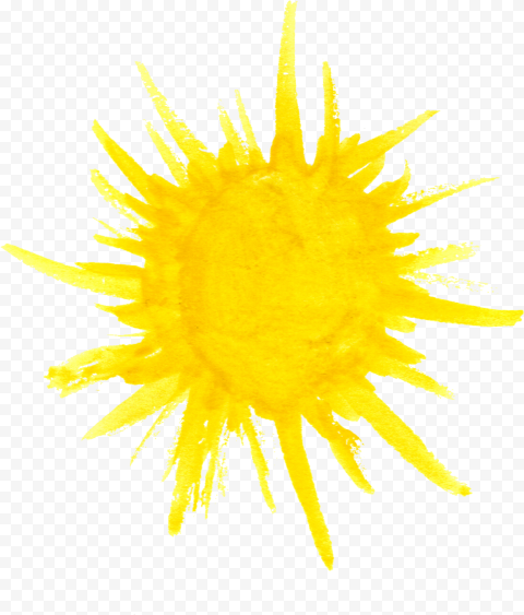 Free Download   Sun Watercolor Png, Transparent Png