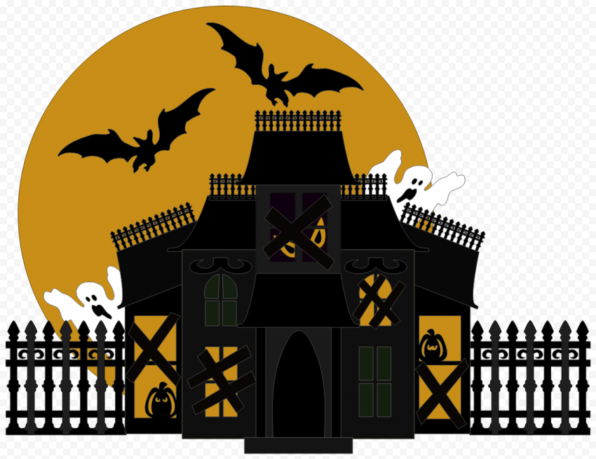Halloween House Transparent Picture