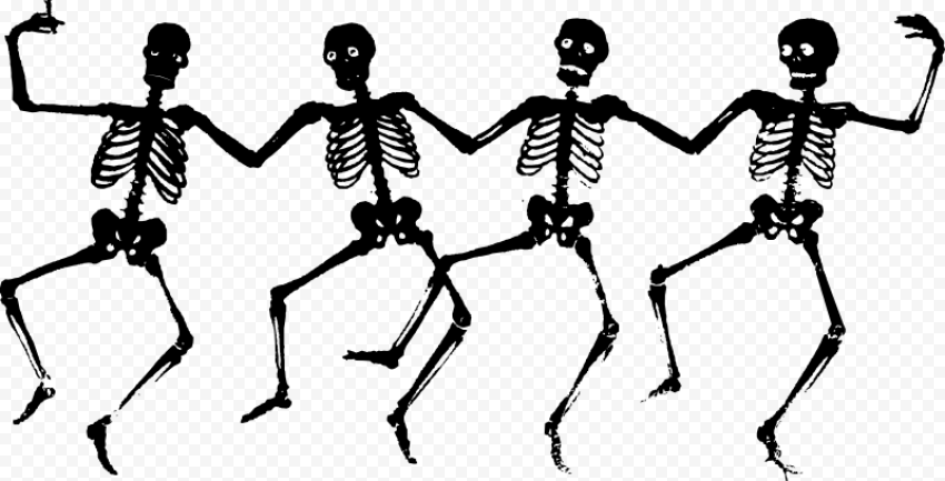 Halloween Skeleton Transparent Image