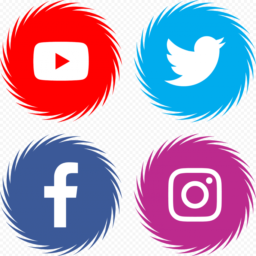 FACEBOOK TWITTER INSTAGRAM YOUTUBE LOGO FACEBOOK