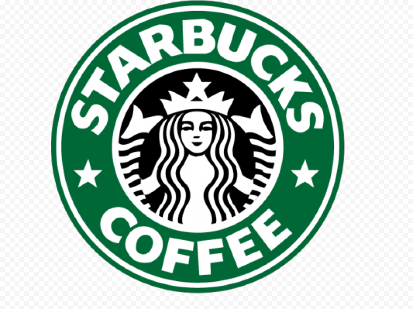 TRANSPARENT STARBUCKS COFFE LOGO IMAGE
