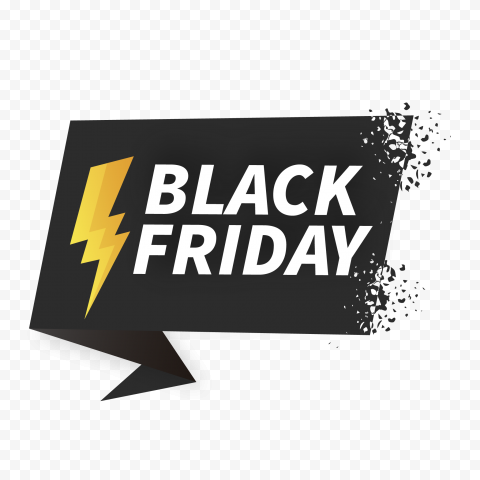Black Friday Transparent Background PNG