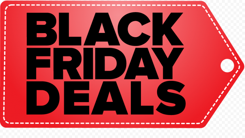 Black Friday Tag PNG Pic