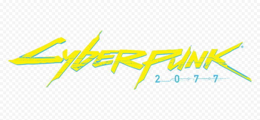 HD Cyberpunk 2077 Game Official Logo PNG