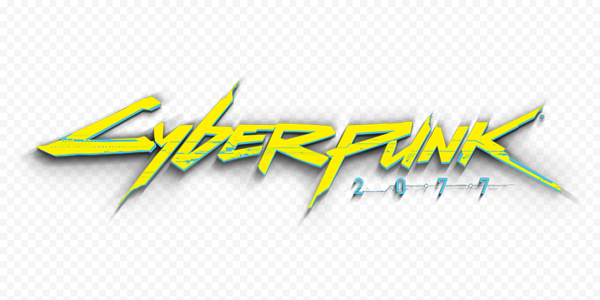 HD Cyberpunk 2077 Game Logo PNG