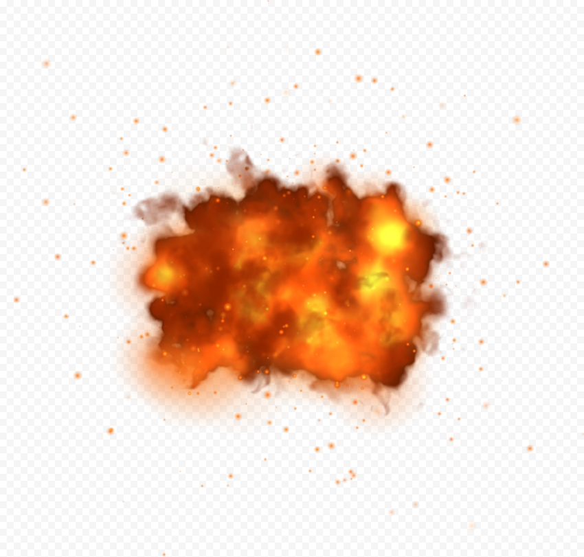 Fire Explosion PNG Photo