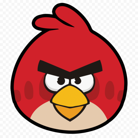 Angry Birds Red Transparent Image