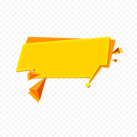 Tag Text box, Yellow Text Label, yellow dialogue box, template, angle, text png