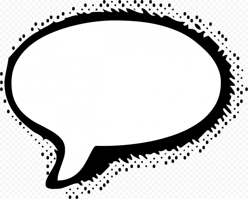 Dialogue Bubble Speech Bubble Png Comic, Transparent Png