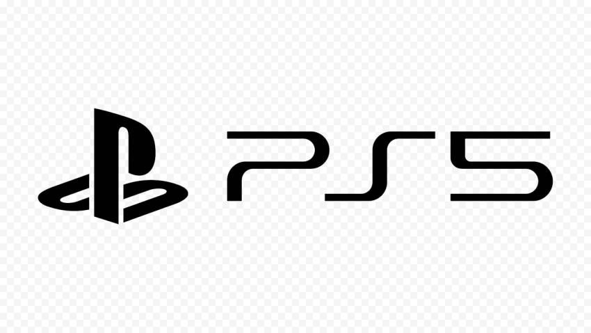 Playstation5 PS5 Logo Black Gaming