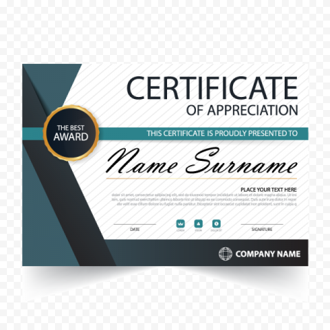 Public key certificate Certification space, appreciation certificate, template, text, logo png