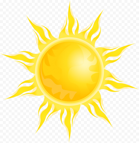 Cartoon Sun PNG Image