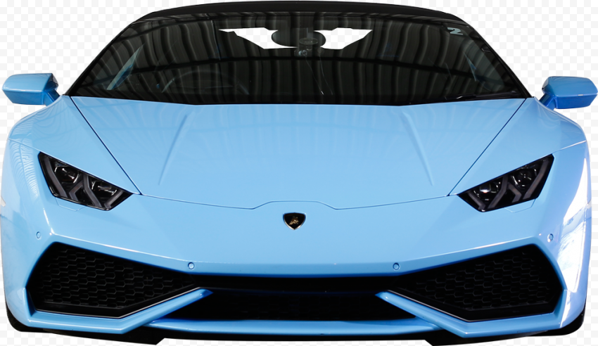 Blue Lamborghini Aventador PNG