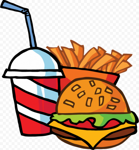 Junk Food Transparent Background
