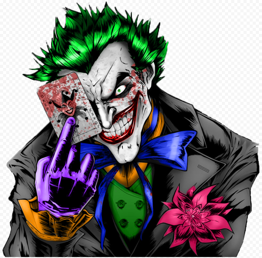 Vector Joker PNG Transparent Image