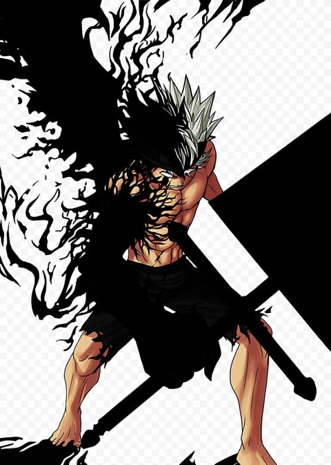 Black Clover PNG Photo