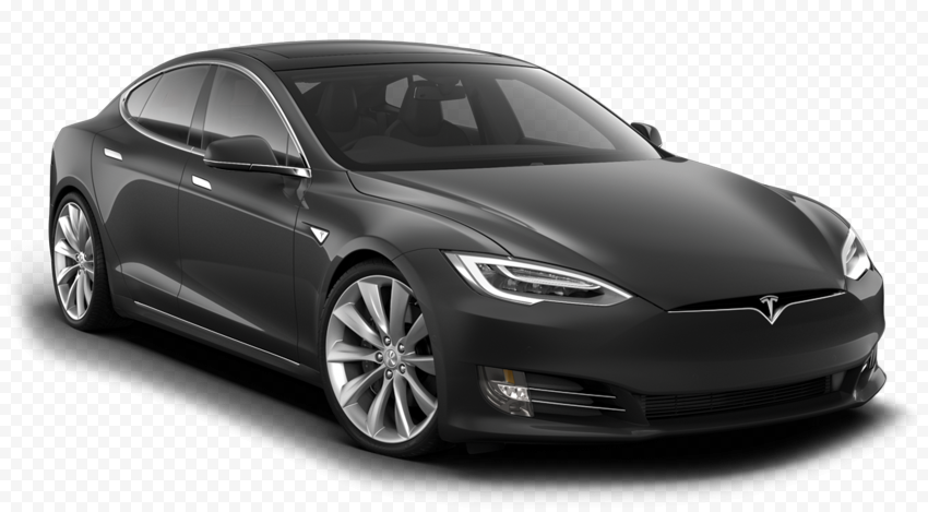 Tesla Car Transparent Background