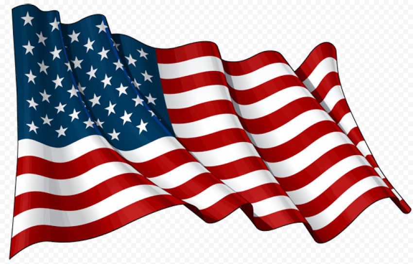 USA Flag PNG Transparent Image