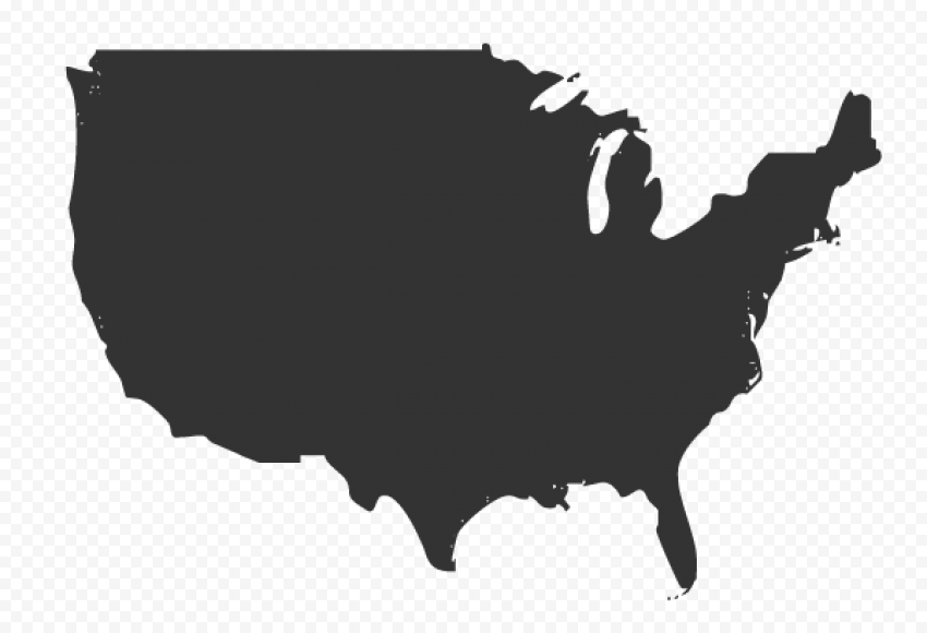 USA Map PNG Image
