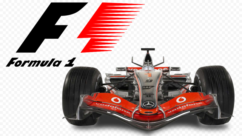 Ferarri Formula 1 Transparent Background