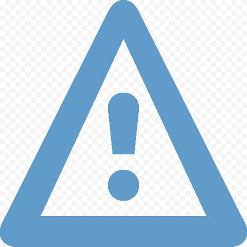 Warning Sign Transparent Background