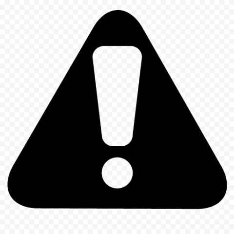 Warning Sign PNG Clipart