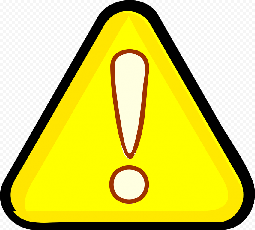 Warning PNG Photos