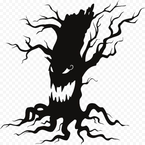 Halloween Tree PNG File