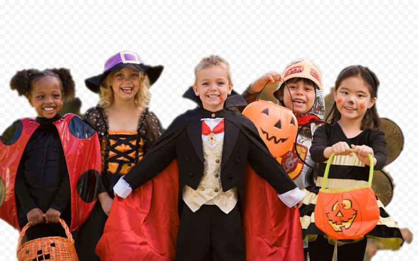Halloween Kids Transparent PNG