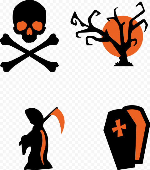 Halloween Elements PNG Transparent