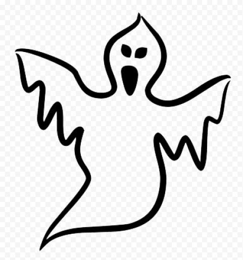 Halloween Ghost Transparent Background 2
