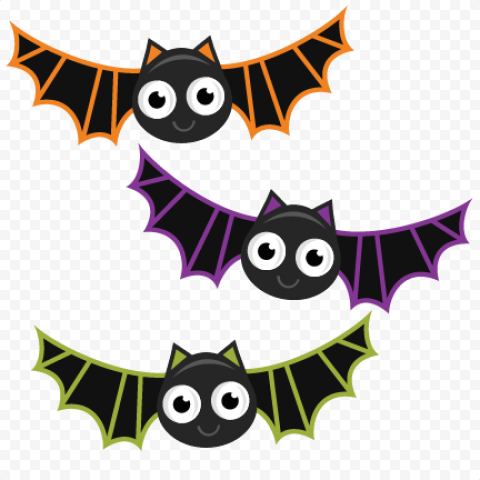 Halloween Bat PNG Transparent
