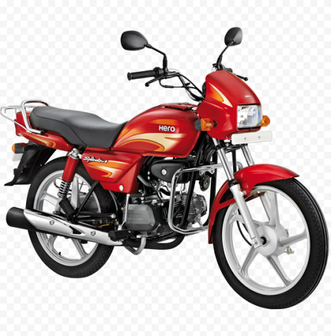 Hero Bike Transparent PNG