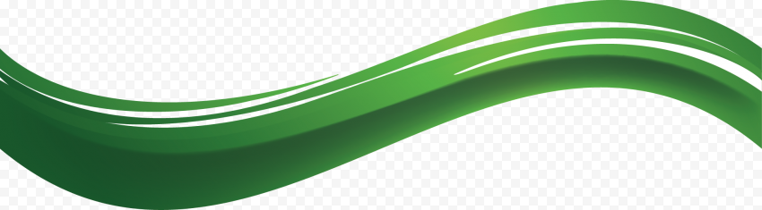 Vector Green Wave PNG File