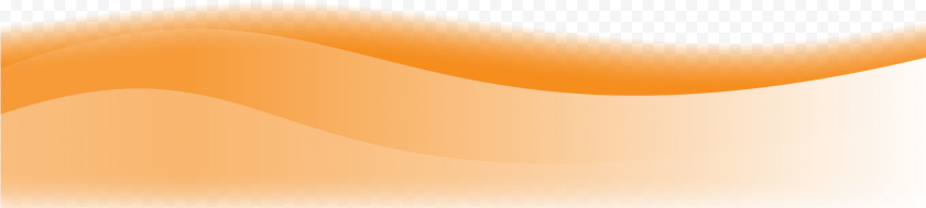 Vector Orange Wave PNG Transparent Image