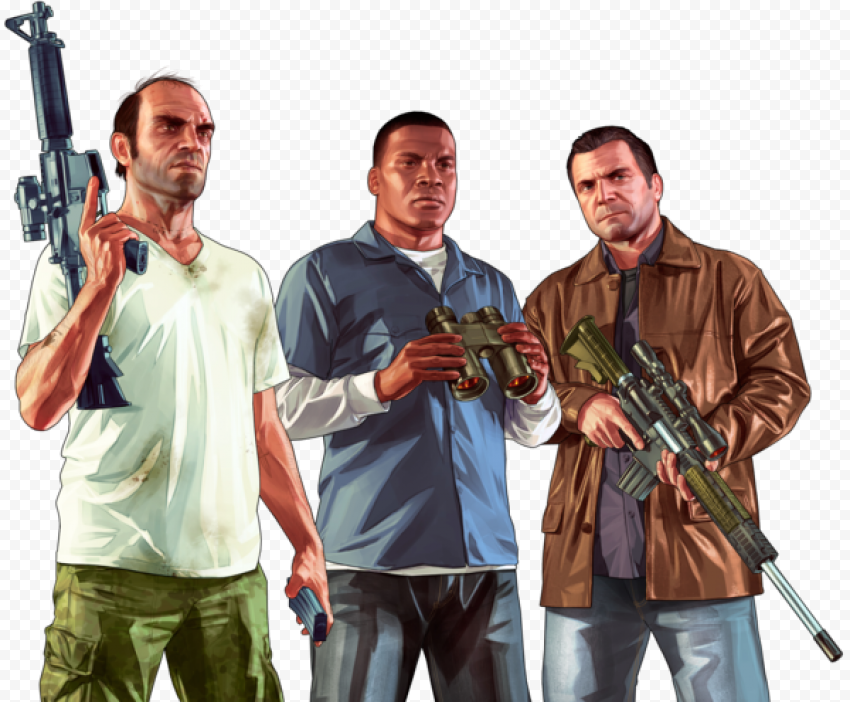 GTA Characters PNG Picture