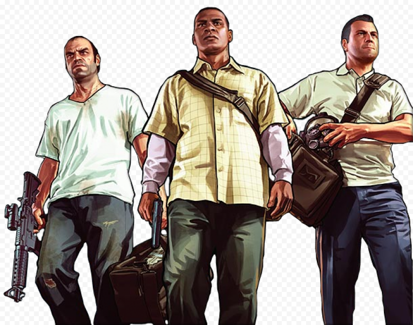 GTA Characters PNG File